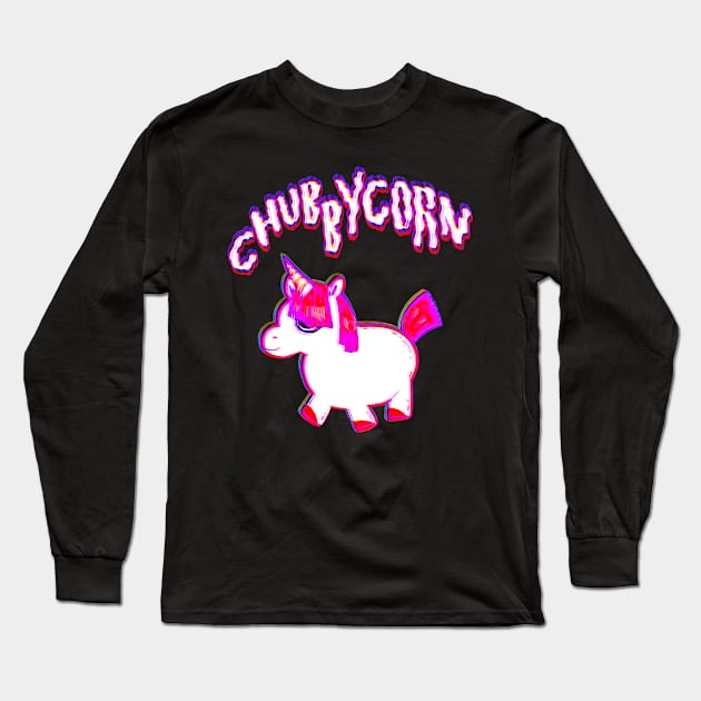 Chubbycorn Long Sleeve T-Shirt by KO-of-the-self